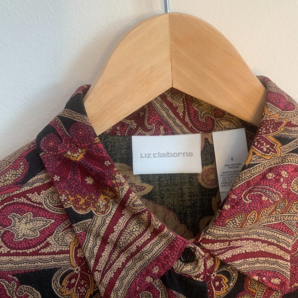 Paisley Button Up - Picture 3 of 4